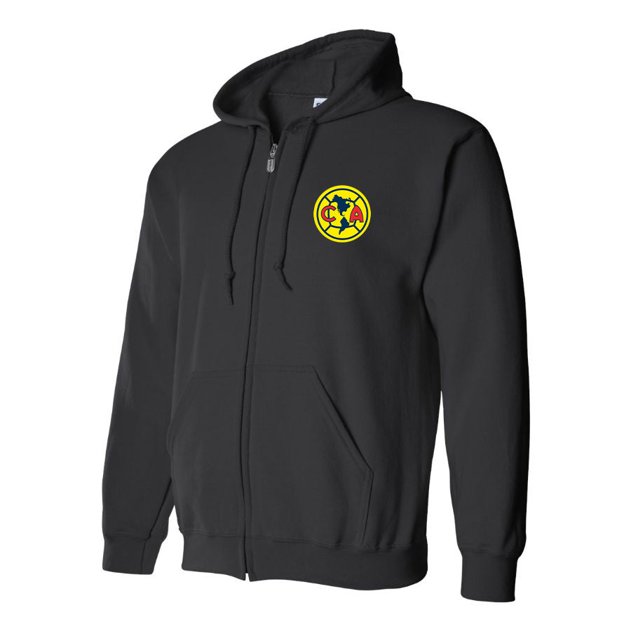 Men's Club America Football Zipper Hoodie