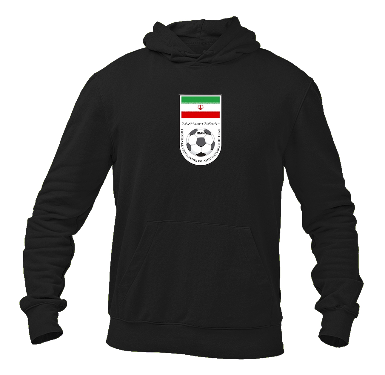 Men's Iran National Soccer Team Pullover Hoodie