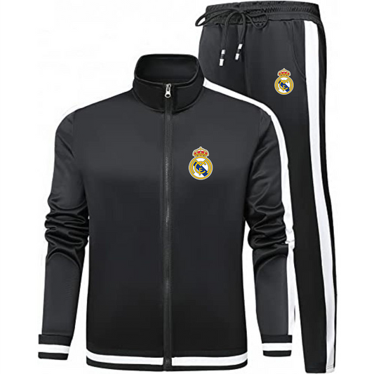 Men's Real Madrid Soccer Logo Dri-Fit TrackSuit