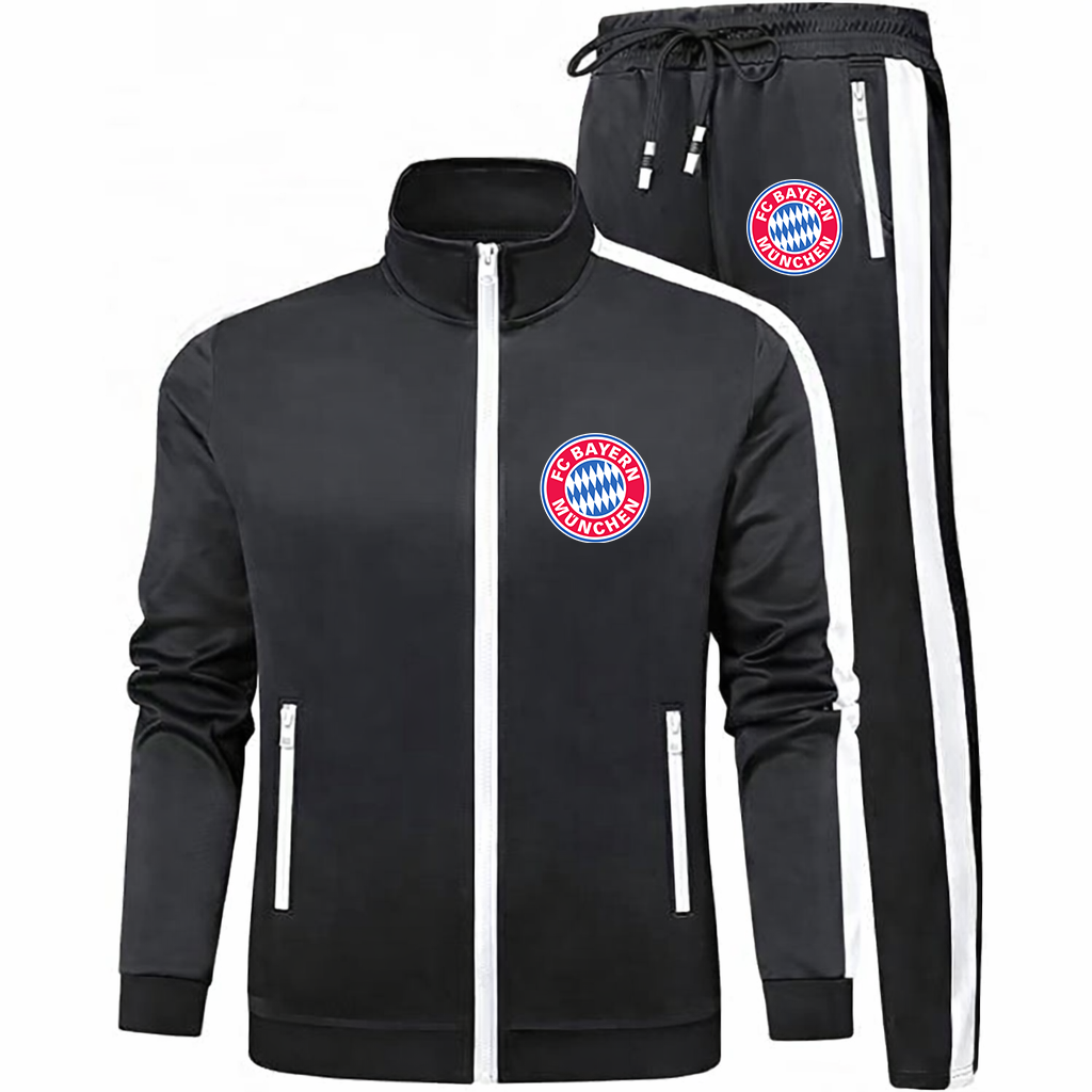 Men's F.C. Bayern Munchen Soccer Logo Dri-Fit TrackSuit