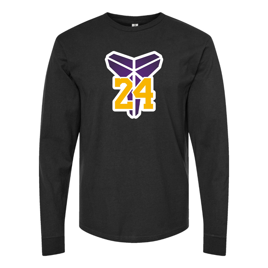 Men's Kobe Bryant Mamba 24 Long Sleeve T-Shirt