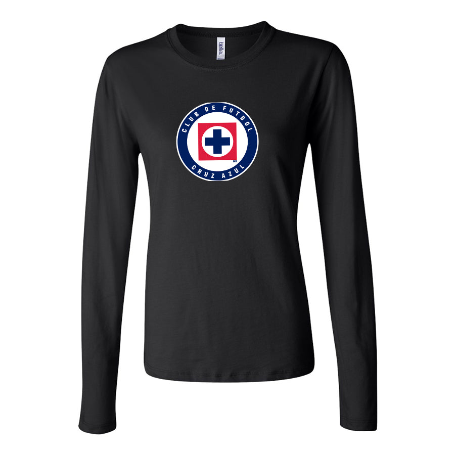 Women's Cruz Azul Football Club Long Sleeve T-Shirt