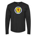Youth Kids Scotland National Soccer Team Long Sleeve T-Shirt