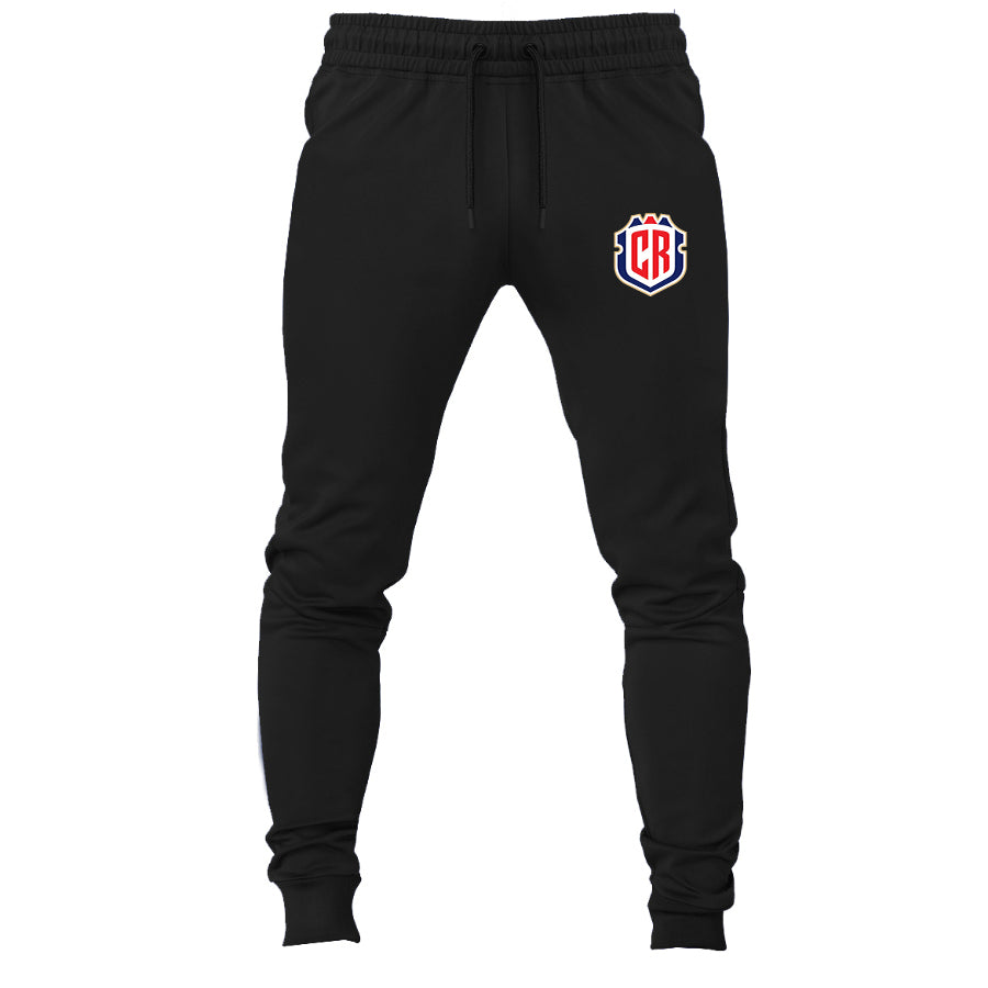 Men's Costa Rica National Soccer Team Joggers Sweatpants