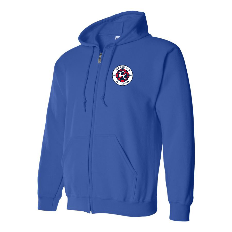 Men's New England Revolution FC Zipper Hoodie