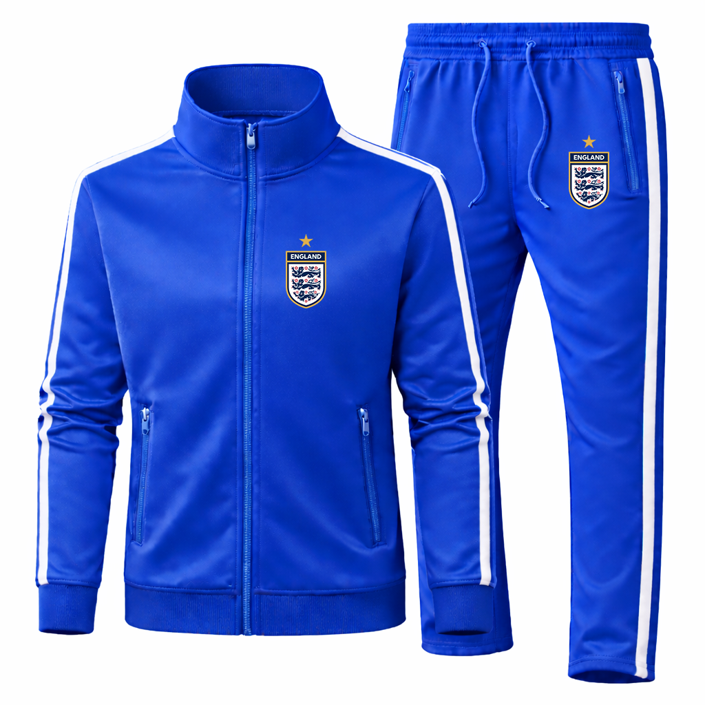 Men's England National Soccer Team Logo Dri-Fit TrackSuit