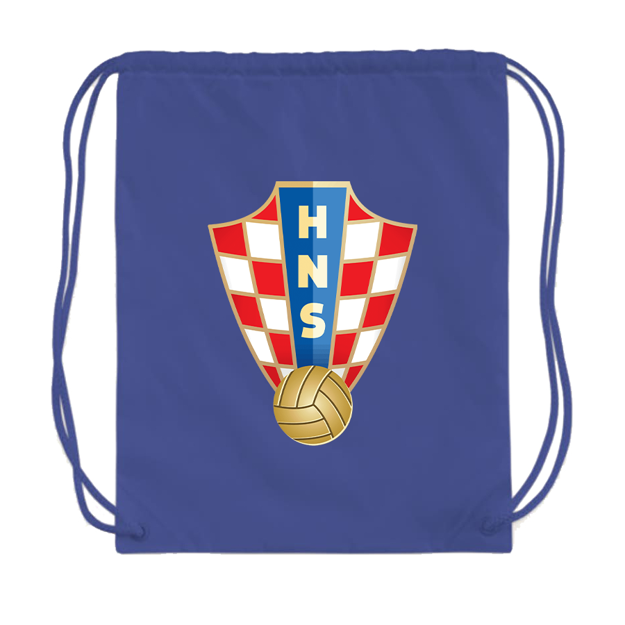 Croatia National Soccer Team Drawstring Bag