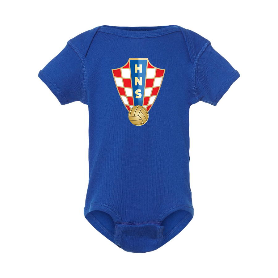 Croatia National Soccer Team Baby Romper Onesie