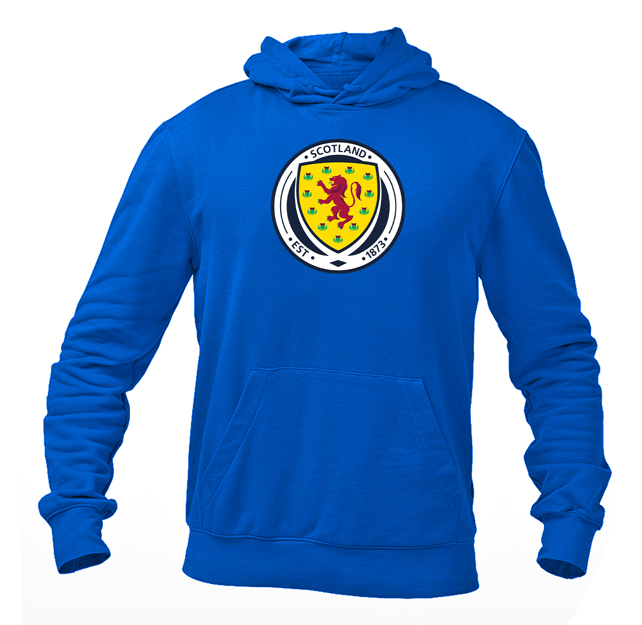 Men's Scotland National Soccer Team Pullover Hoodie