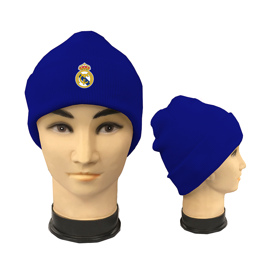 Real Madrid Soccer Beanie Hat