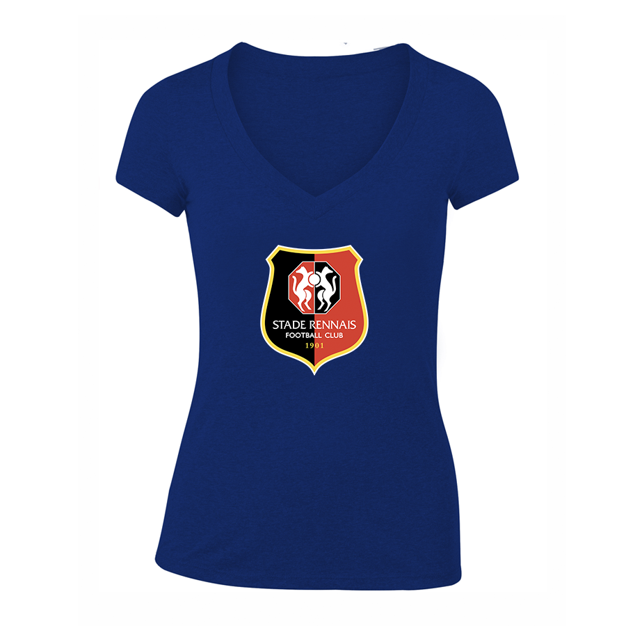 Women's Stade Rennais FC V-Neck T-Shirt