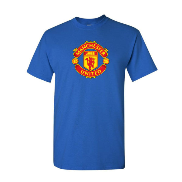 Youth Kids Manchester United Soccer Cotton T-Shirt