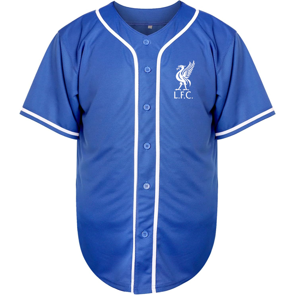 Men's Liverpool L.F.C. Soccer Baseball Jersey