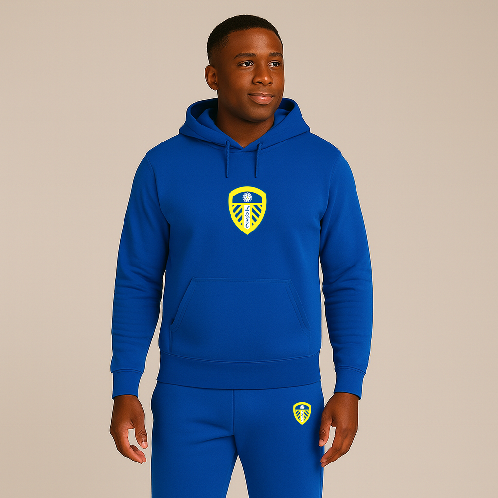 Men's Leeds United Football Club Hoodie Joggers Set