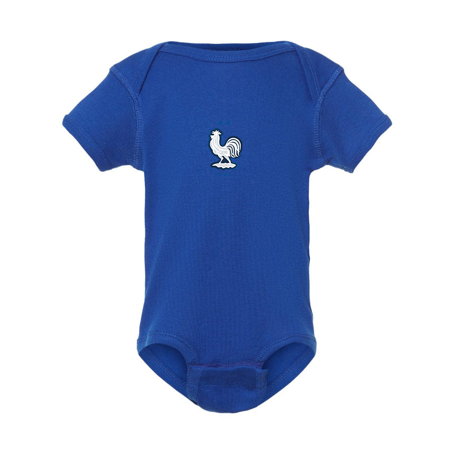 France National Baby Romper Onesie