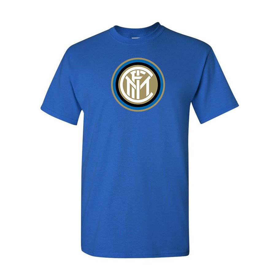 Men's Inter Milan Soccer Cotton T-Shirt