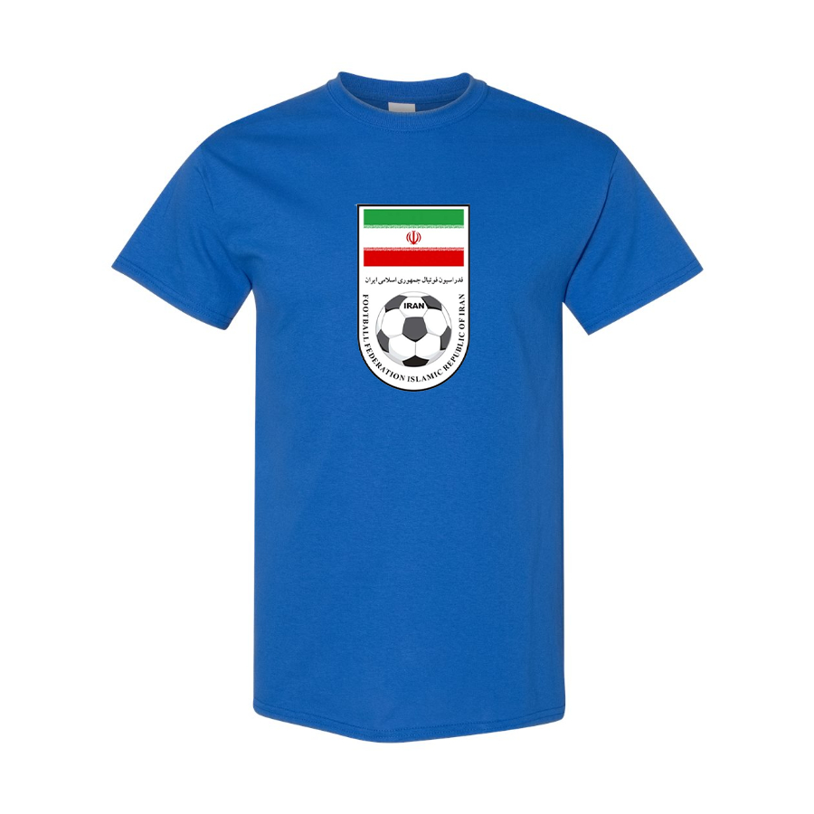 Youth Kids Iran National Soccer Team Cotton T-Shirt