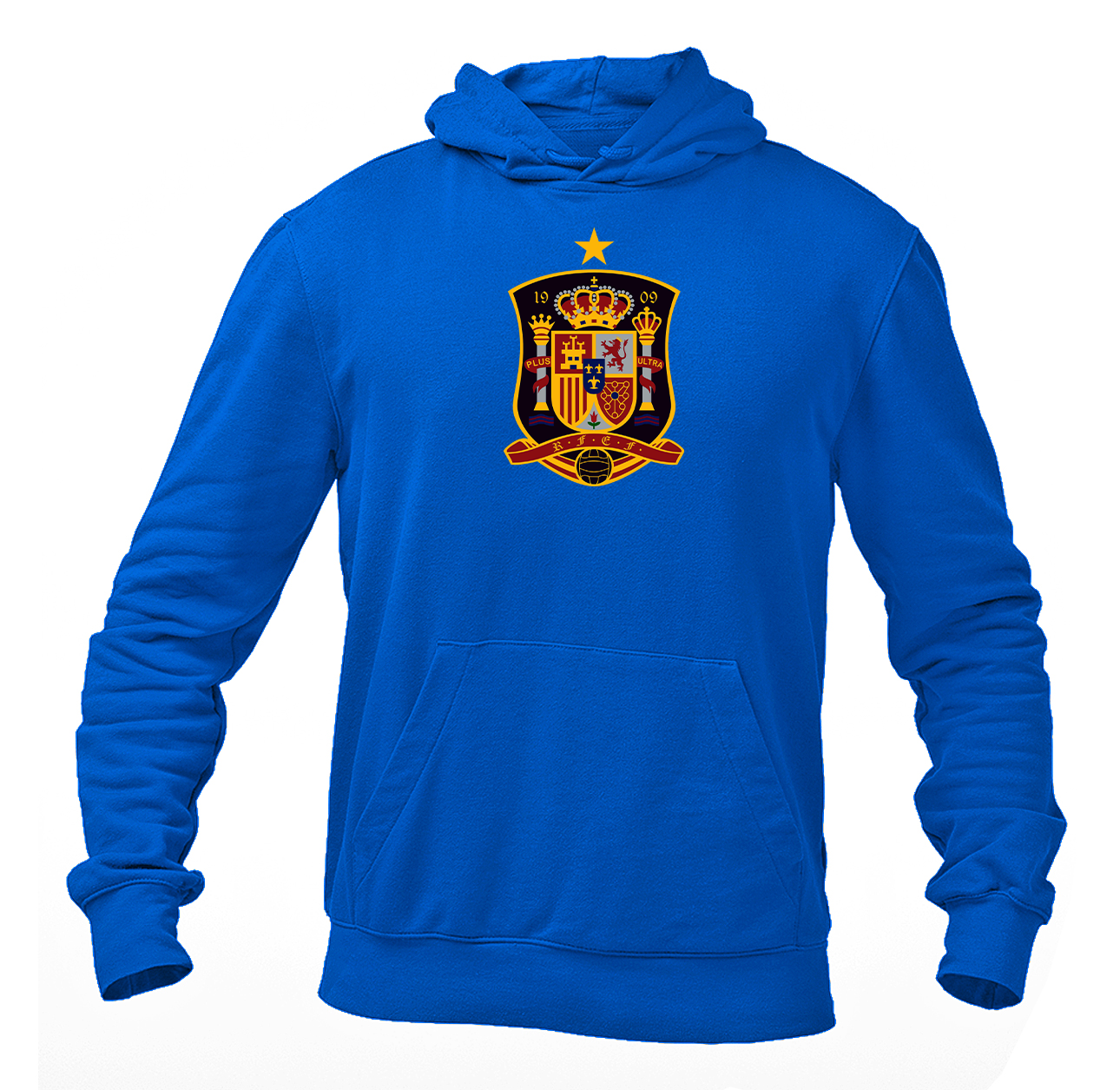 Men's Spain National Soccer Team Pullover Hoodie