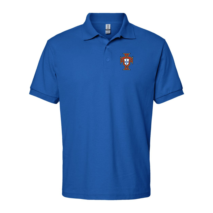 Men's Portugal National Soccer Team Dry Blend Polo