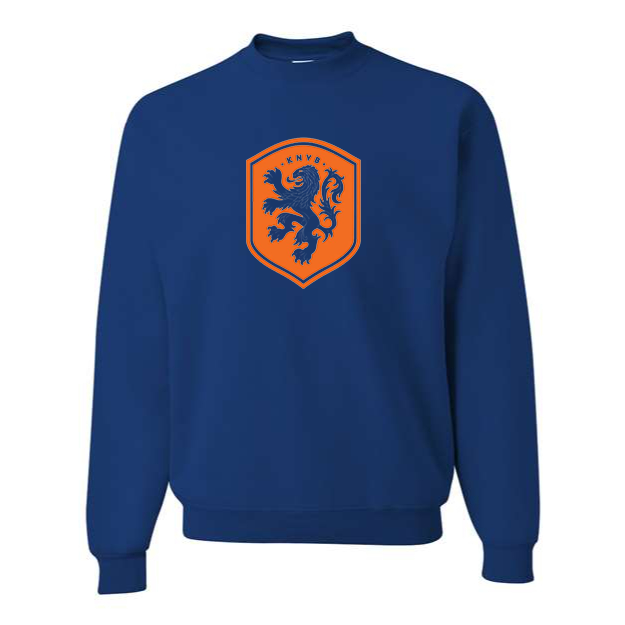 Men's Netherlands National Soccer Team Crewneck Sweatshirt