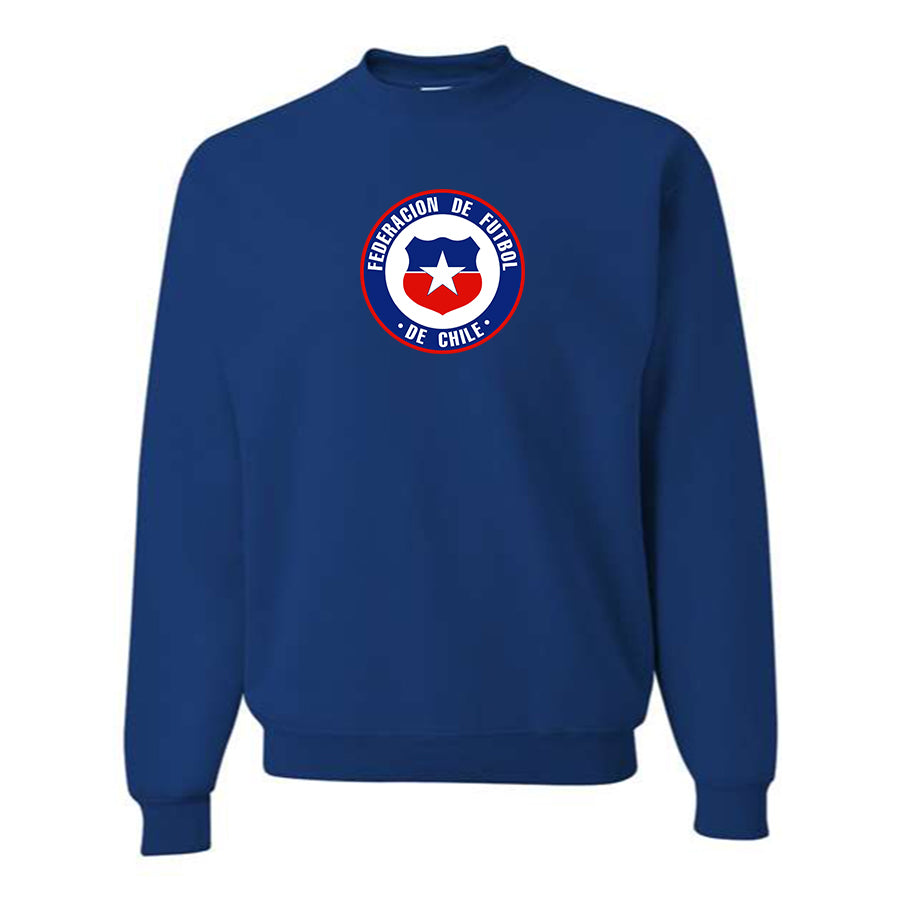 Men's Chile National Soccer Team  Crewneck Sweatshirt