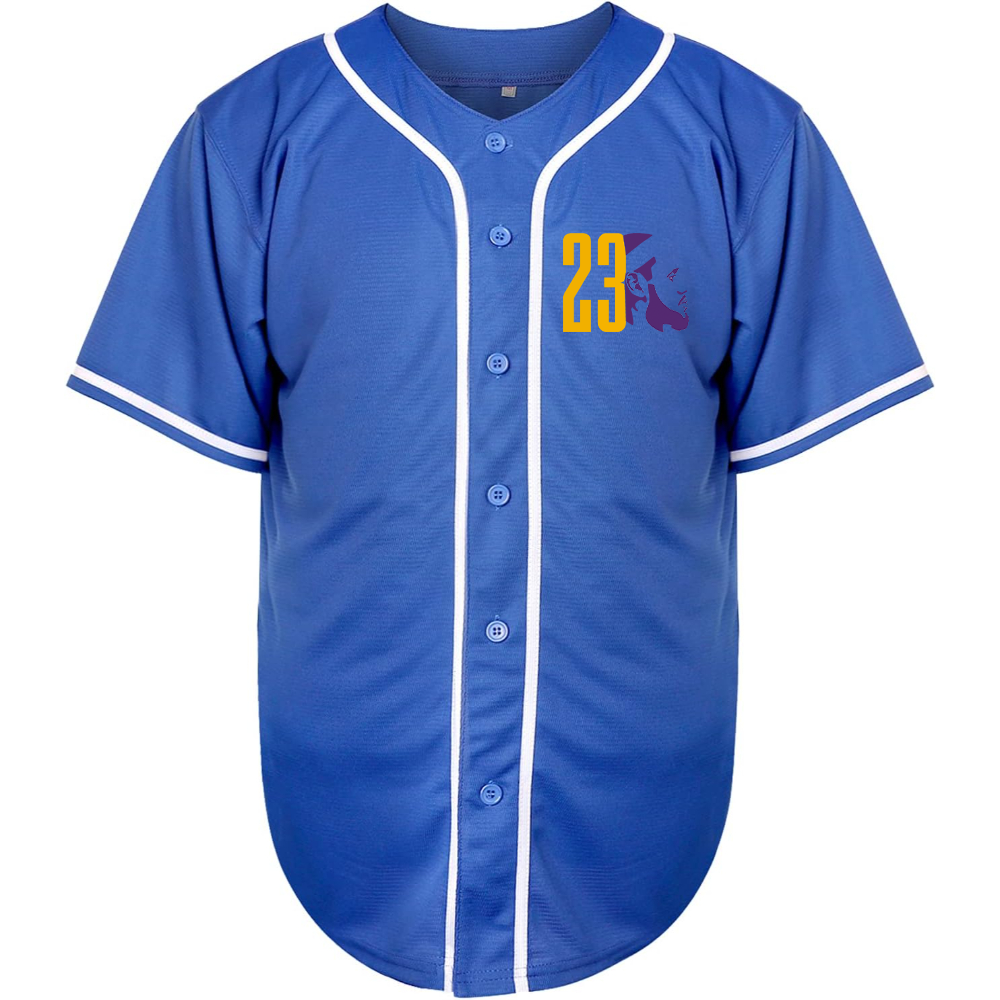 Men's Lebron James 23 Baseball Jersey