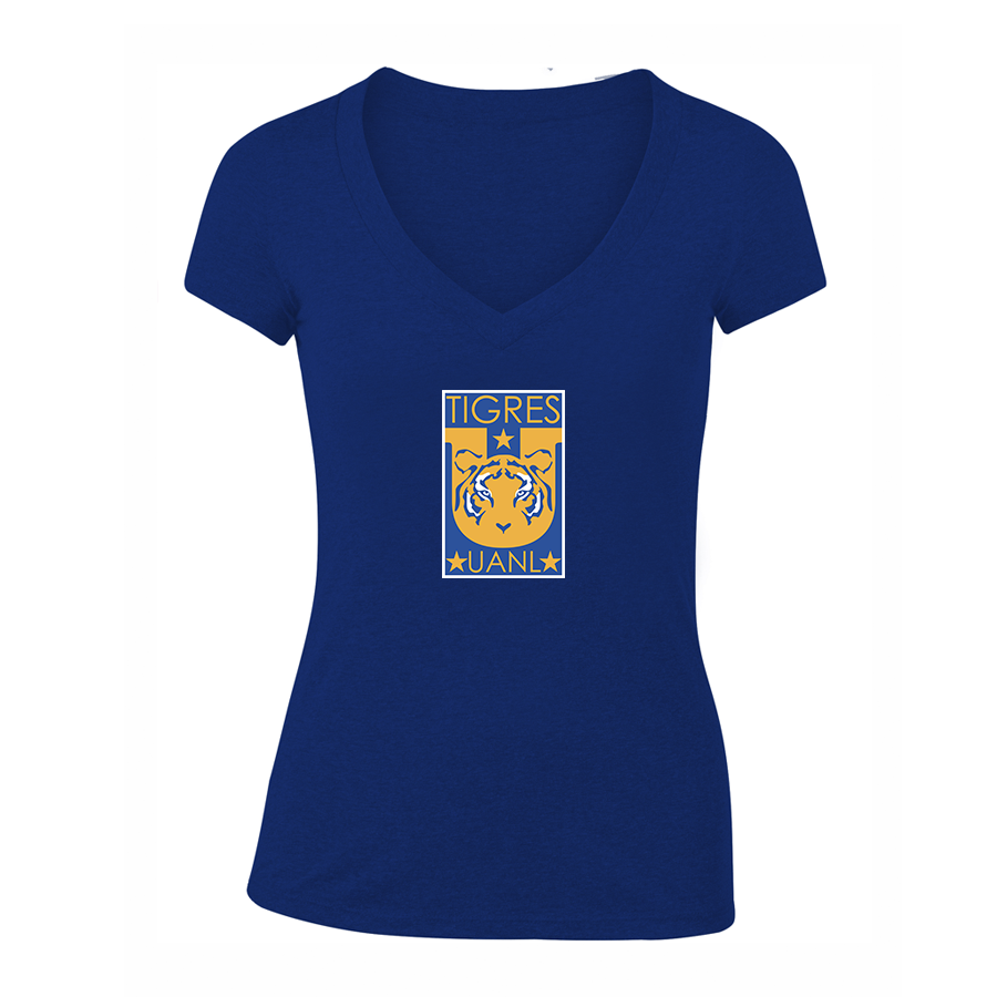 Women's Tigres UANL FC V-Neck T-Shirt