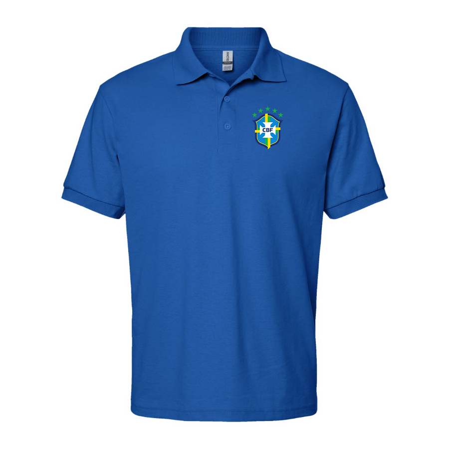 Men's Brazil National Soccer Team Dry Blend Polo