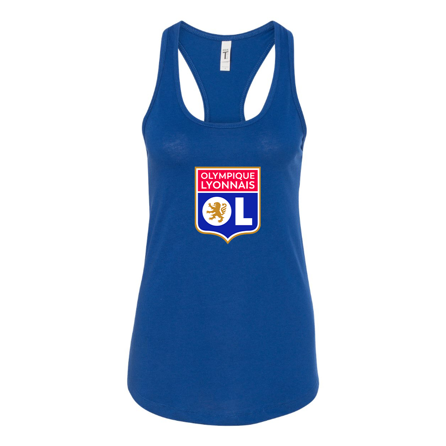 Women's Olympique Lyonnais FC Racerback Tank Top