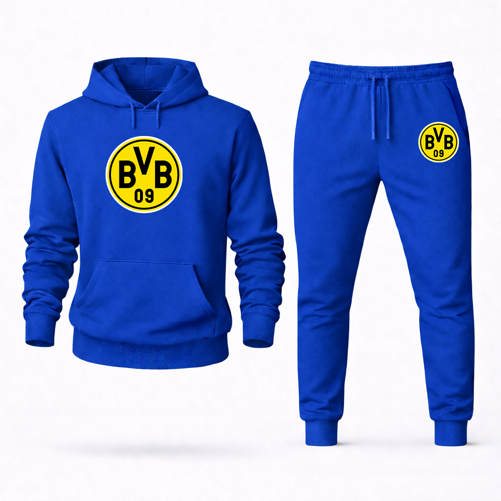 Men's Borussia Dortmund BVB FC Hoodie Joggers Set