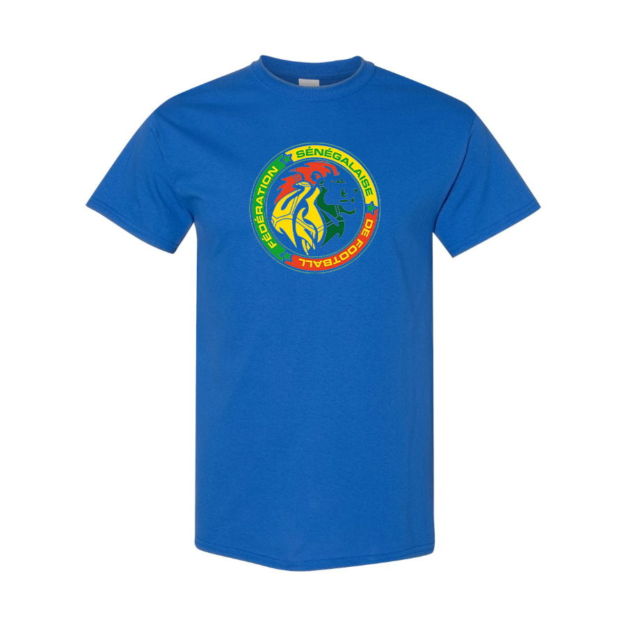 Men's Senegal National Soccer Team Cotton T-Shirt