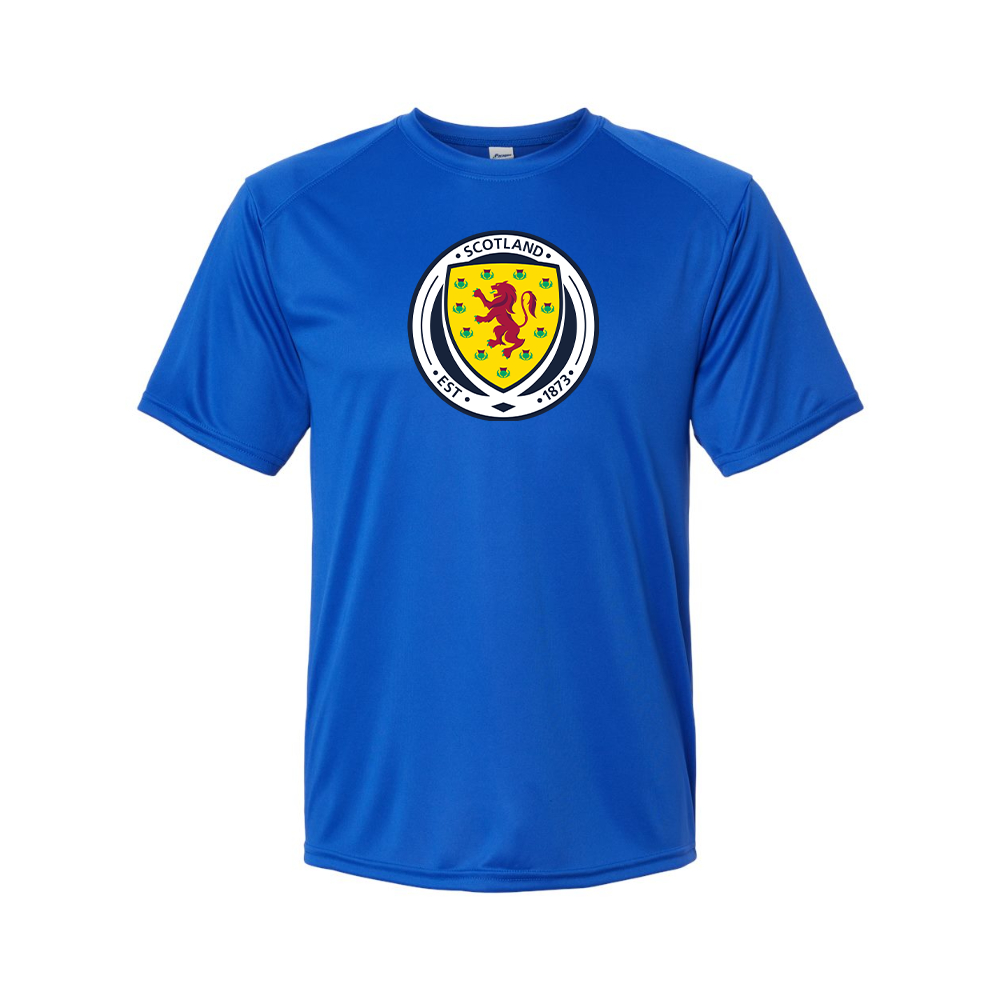 Men's Scotland National Soccer Team Performance T-Shirt