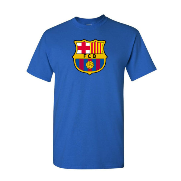 Youth Kids F.C. Barcelona Soccer Cotton T-Shirt