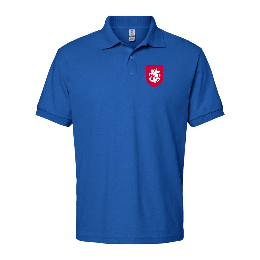 Men's Georgia National Soccer Team Dry Blend Polo