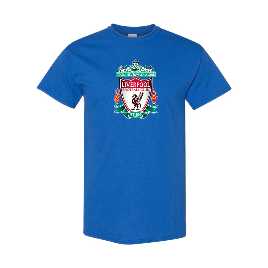 Youth Kids Liverpool Football Club Est.1892 Cotton T-Shirt