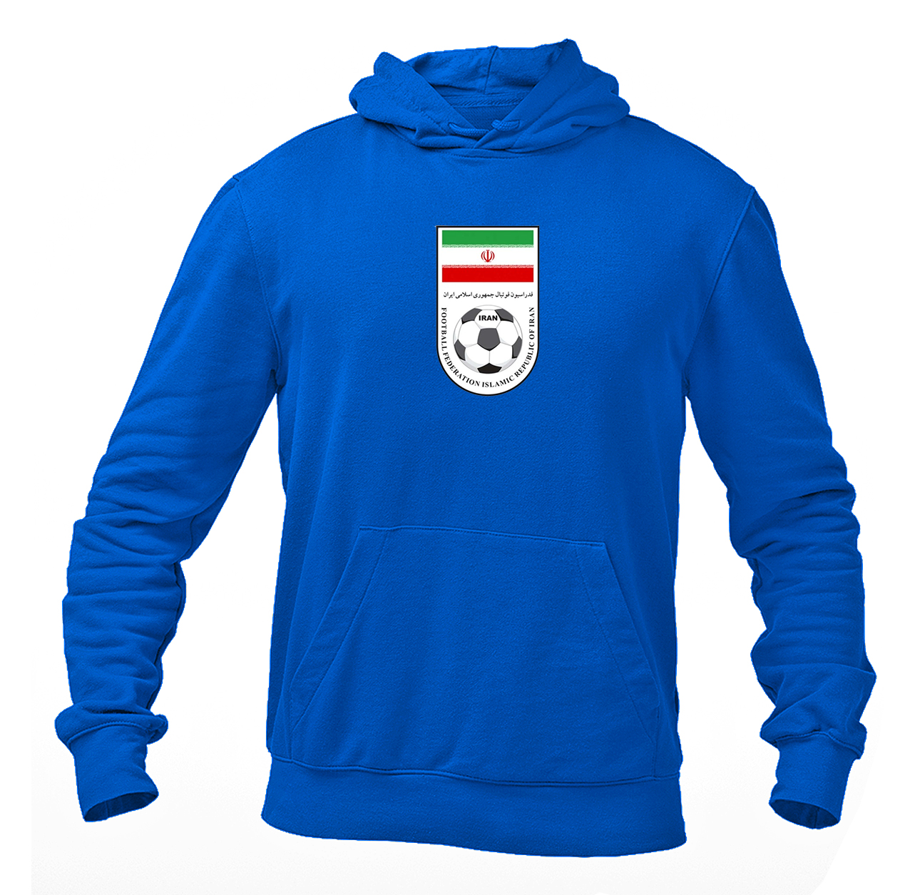 Men's Iran National Soccer Team Pullover Hoodie