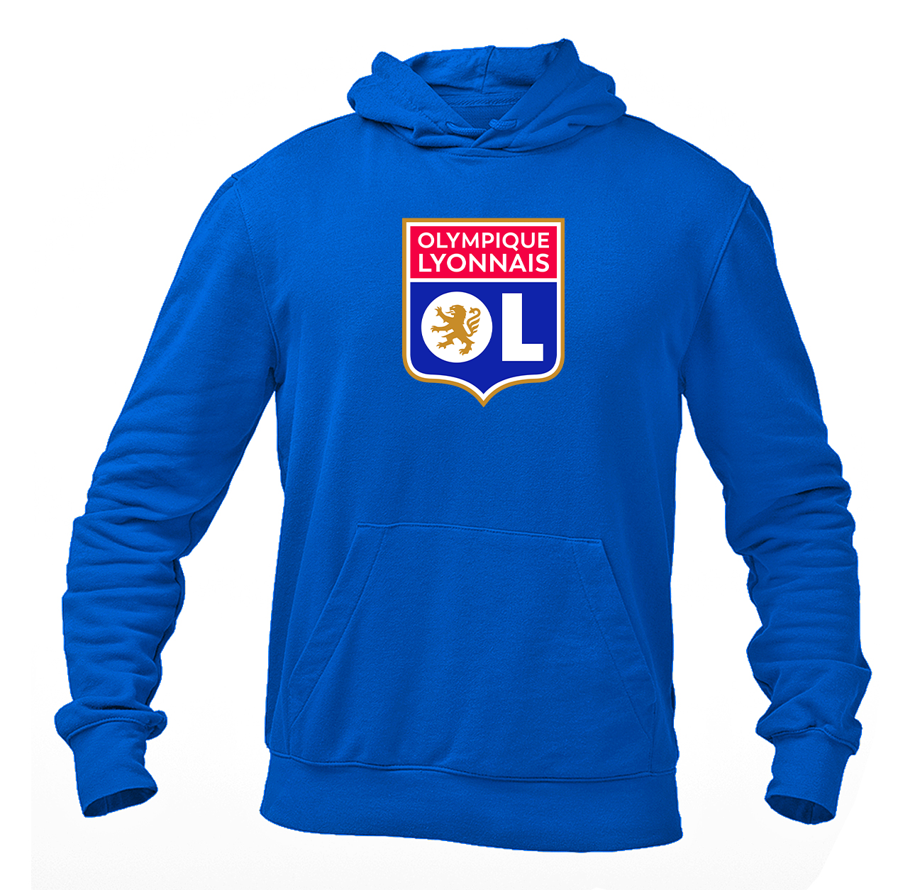 Men's Olympique Lyonnais FC Pullover Hoodie