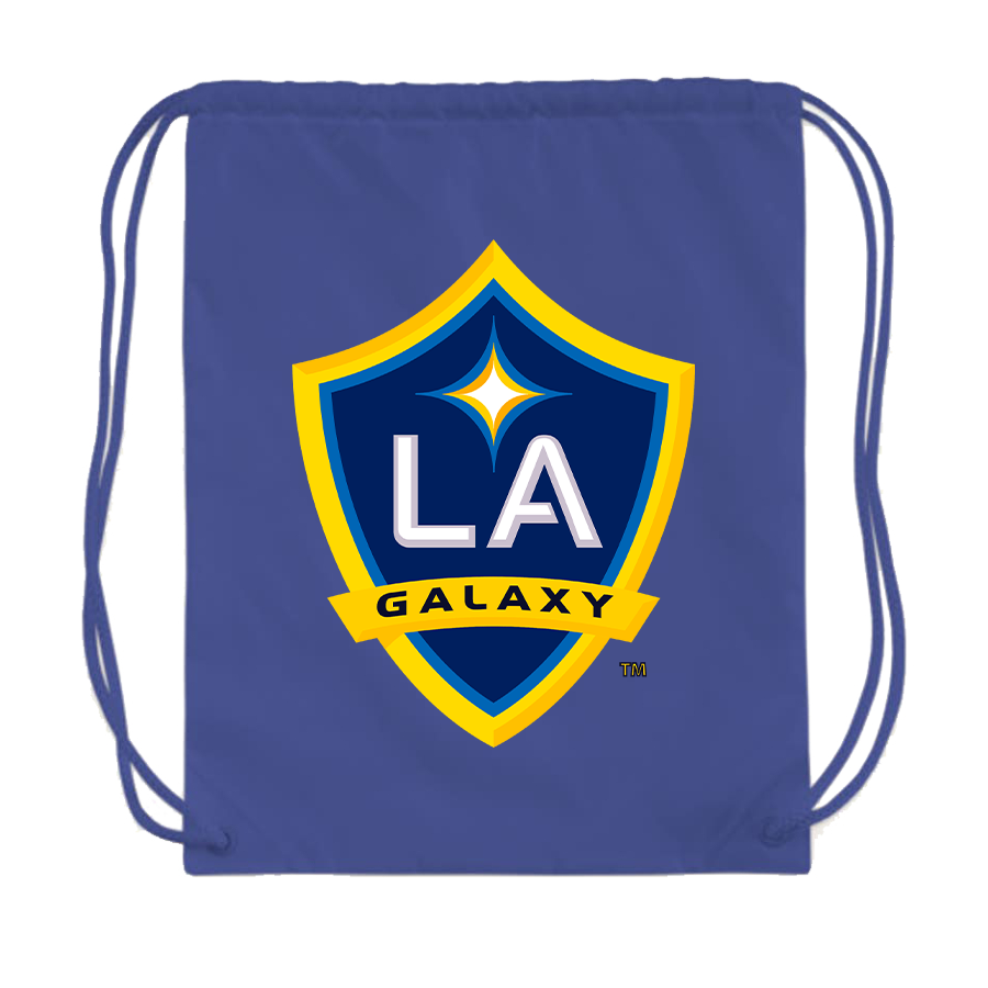 LA Galaxy FC Drawstring Bag