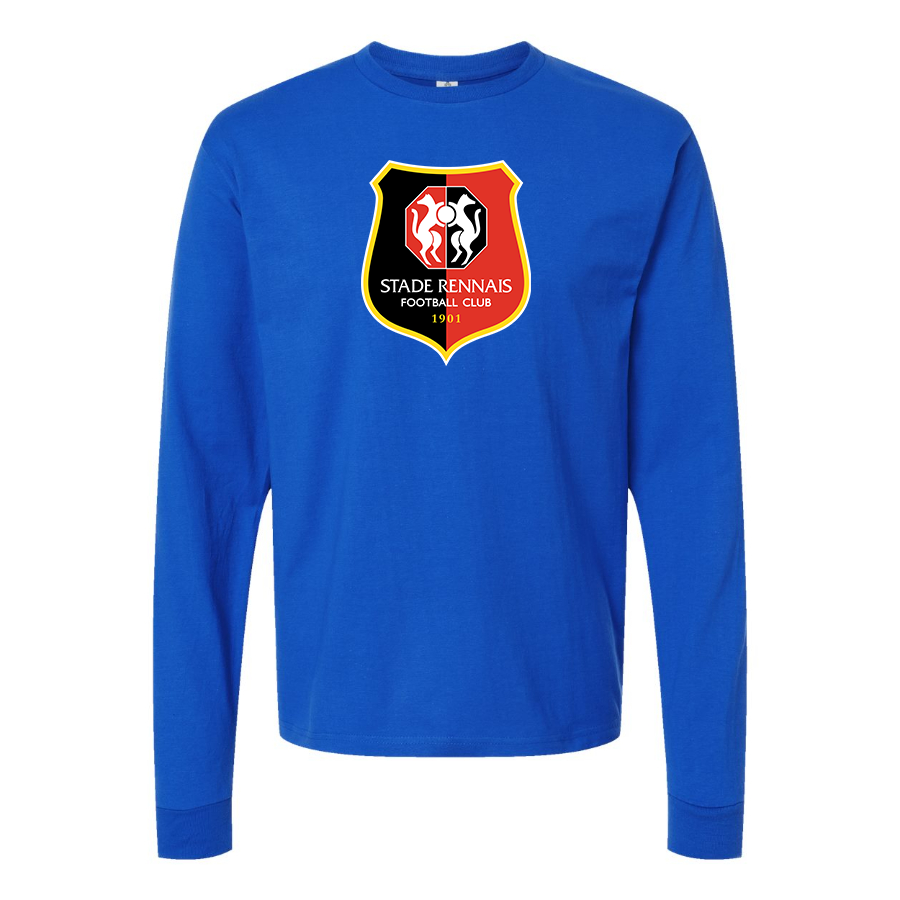 Youth Kids Stade Rennais FC Long Sleeve T-Shirt