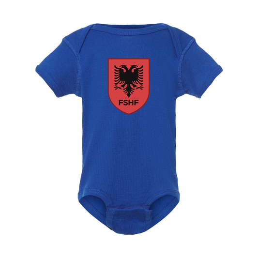 Albania National Soccer Team Baby Romper Onesie