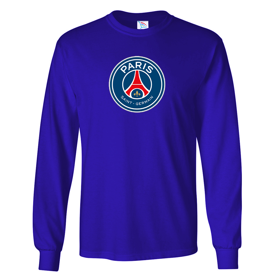 Youth Kids Paris-Saint Germain Soccer Long Sleeve T-Shirt