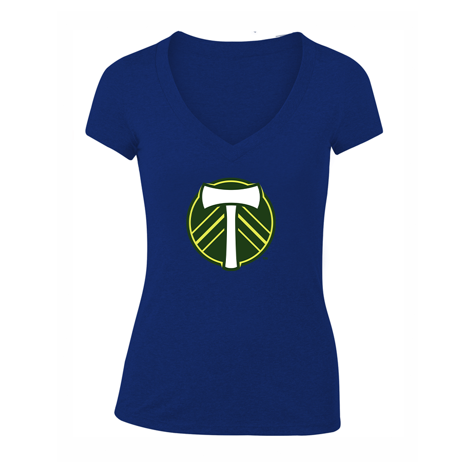 Women's Portland Timbers FC V-Neck T-Shirt