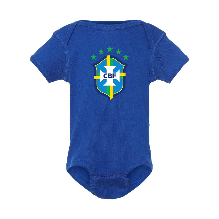 Brazil National Soccer Team Baby Romper Onesie