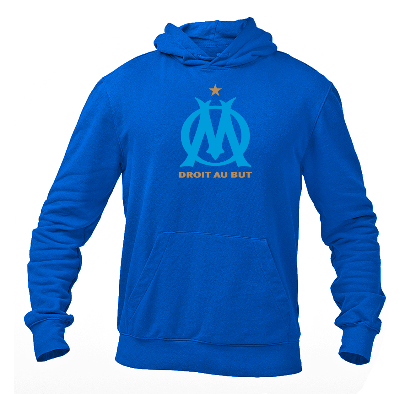 Men's Olympique de Marseille FC Pullover Hoodie