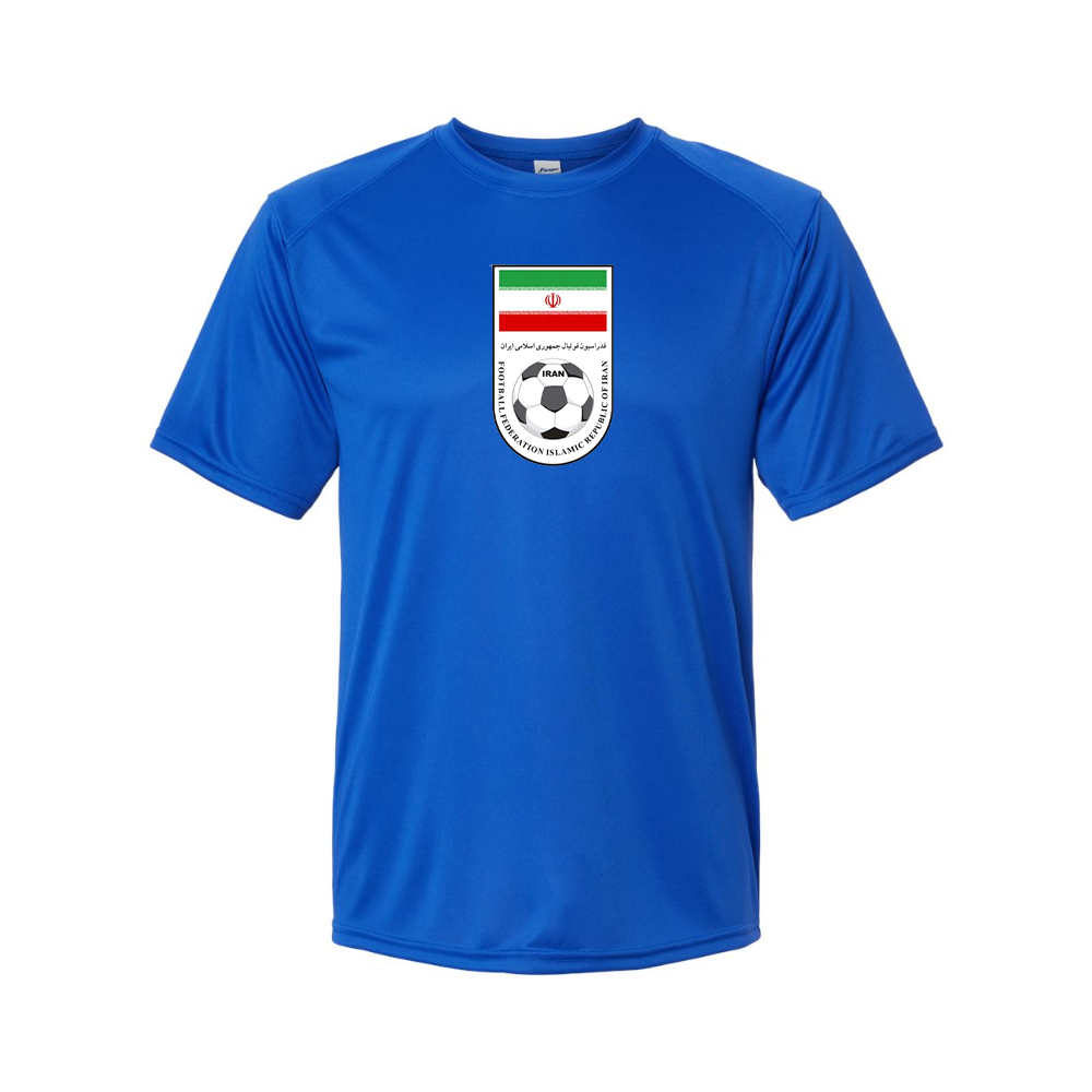 Youth Kids Iran National Soccer Team Performance T-Shirt