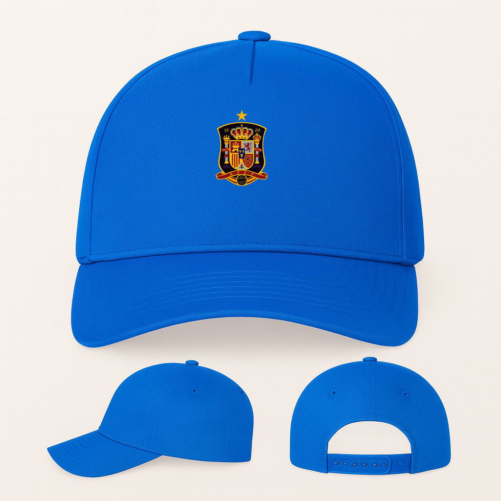 Spain National Soccer Team  Five Panel Twill Snapback Cap