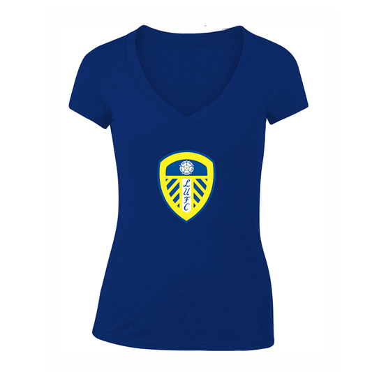 Women's Leeds United Football Club V-Neck T-Shirt