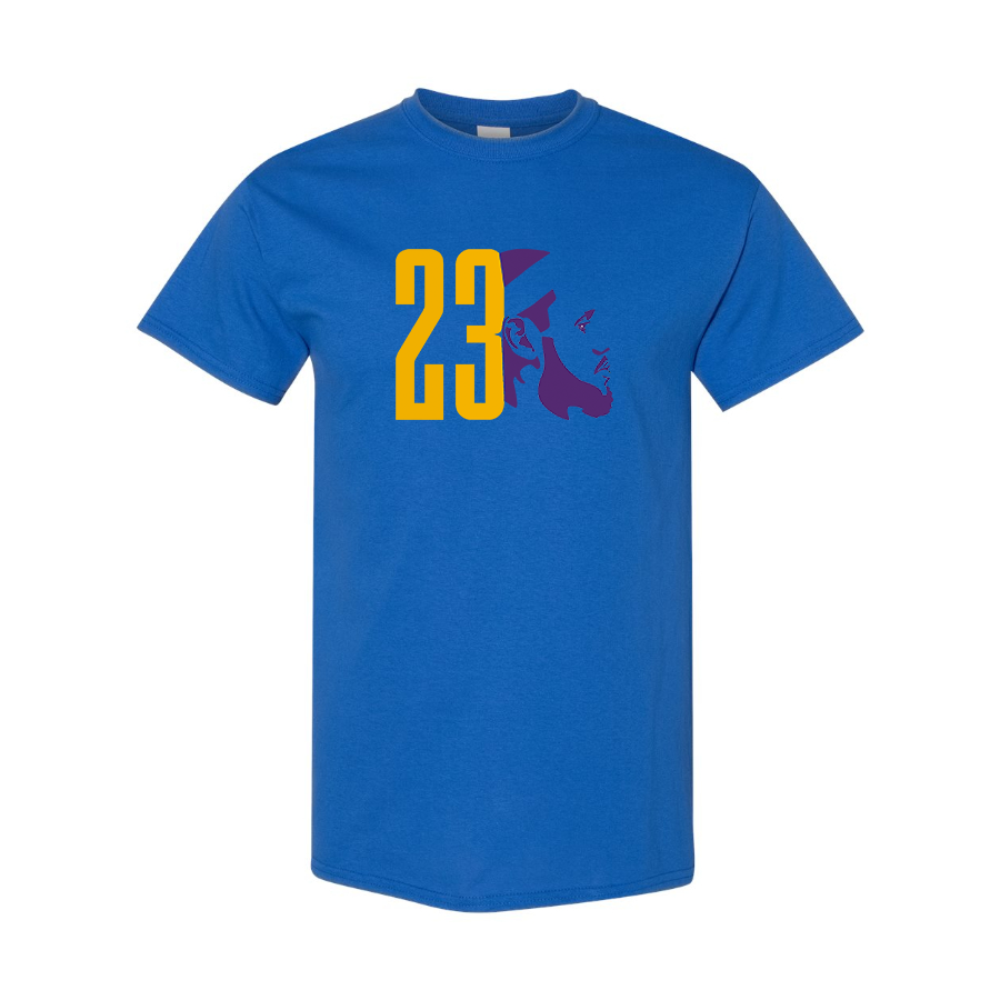 Youth Kids Lebron James 23 Cotton T-Shirt