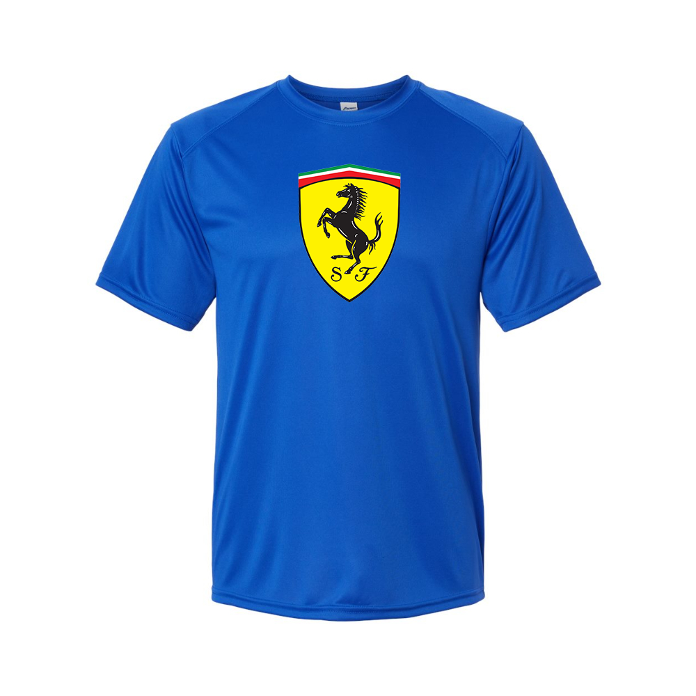 Youth Kids Ferrari Motorsport Car Performance T-Shirt