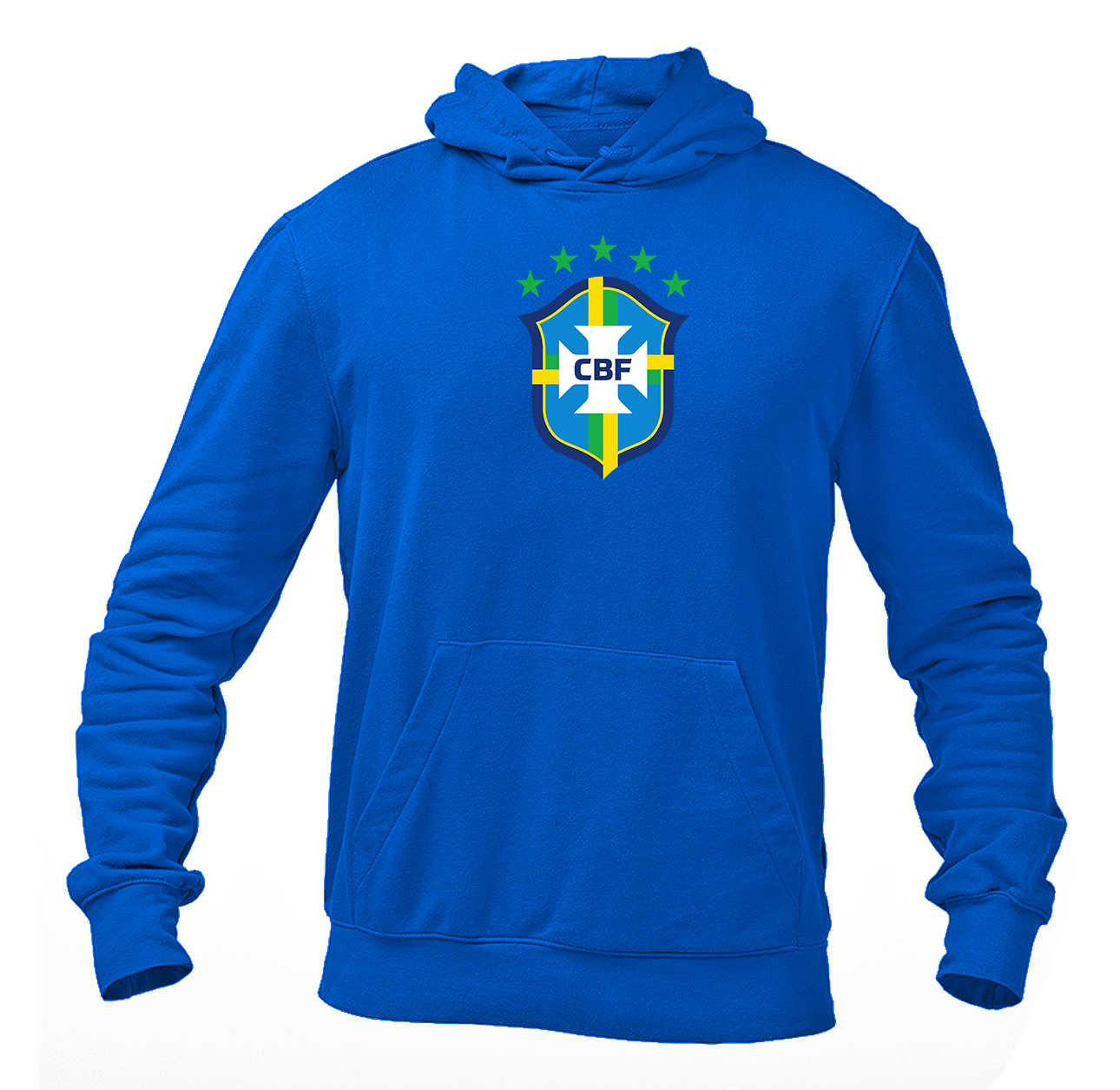 Men's Brazil National Soccer Team Pullover Hoodie